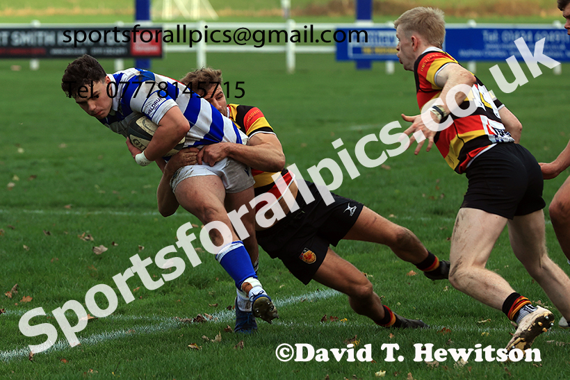 Tynedale v Harrogate, Tynedale Park, Corbridge.   Photo: David T. Hewitson/Sports for All Pics